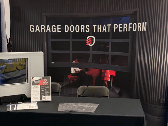 ArmRLite Introduces New Stylish and Durable Hurricane Overhead Sectional Door to Florida Community at IDA Fall EduCon