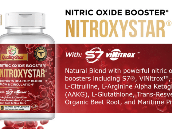 NITROXYSTAR QualityStar Nitric Oxide Booster for Wellness