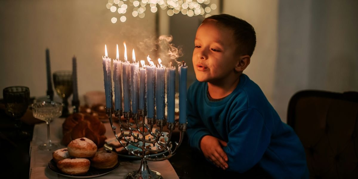 Creative Hanukkah Decorations: Menorahs, Lights, and Dreidels