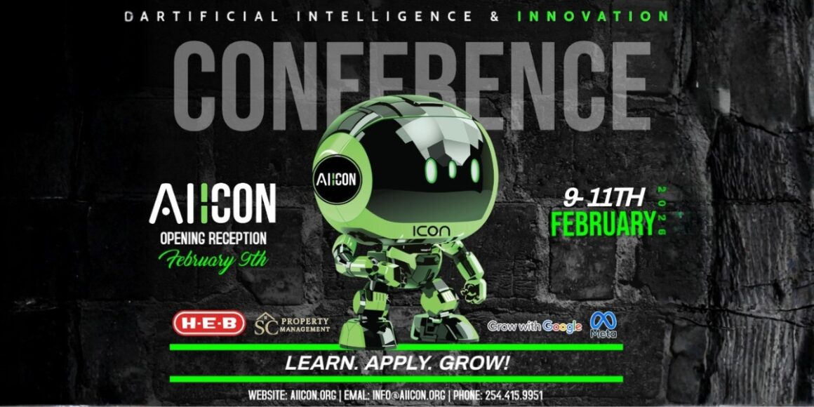 AI ICON 2026 Unleashes "The Queen of AI" Alicia Lyttle in Killeen, Texas – Don't fear AI, LEARN. APPLY. GROW with AI.