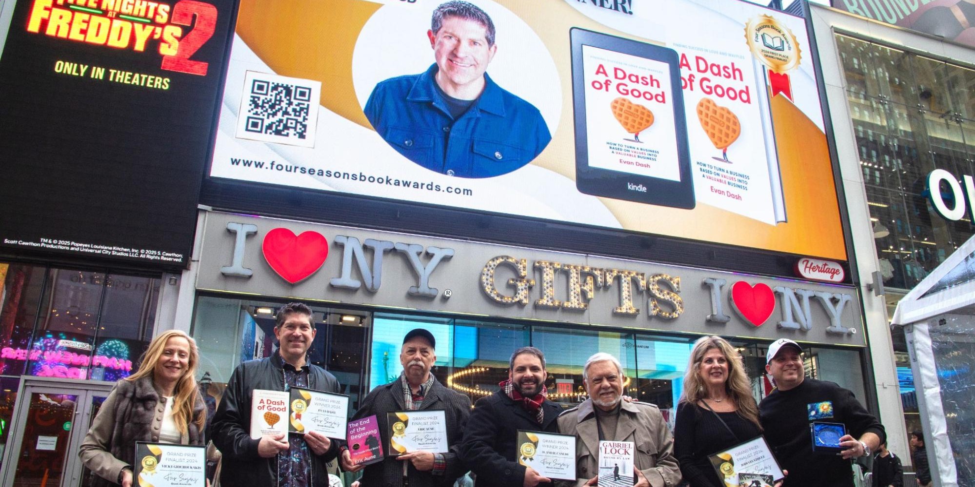 A Yearlong Journey Comes Into Focus at the Four Seasons Book Awards Celebration in Times Square