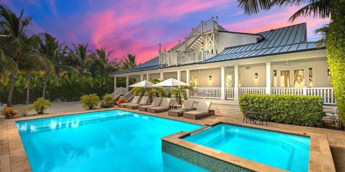 Five-Bedroom Sanctuary Delivers Some of Florida Keys' Coveted Amenities