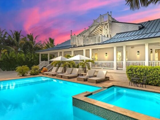 Five-Bedroom Sanctuary Delivers Some of Florida Keys' Coveted Amenities