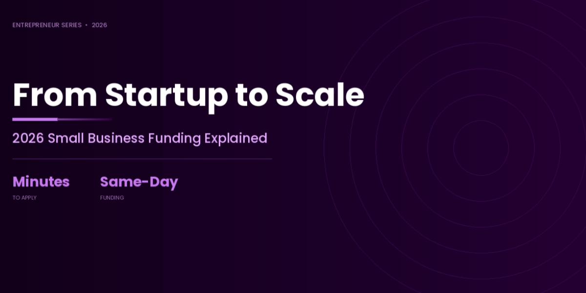 From Startup to Scale and How 2026 Small Business Funding Is Fueling the Next Generation of American Entrepreneurs