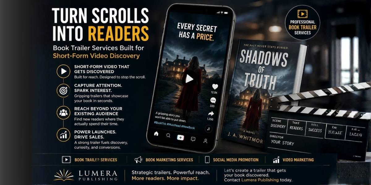 How a Book Trailer Built for Short-Form Video Helps New Readers Discover Your Book