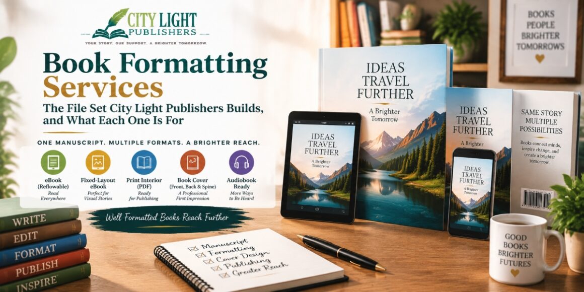 Book Formatting Services: Understanding the Essential Files Every Author Needs for Professional Publishing